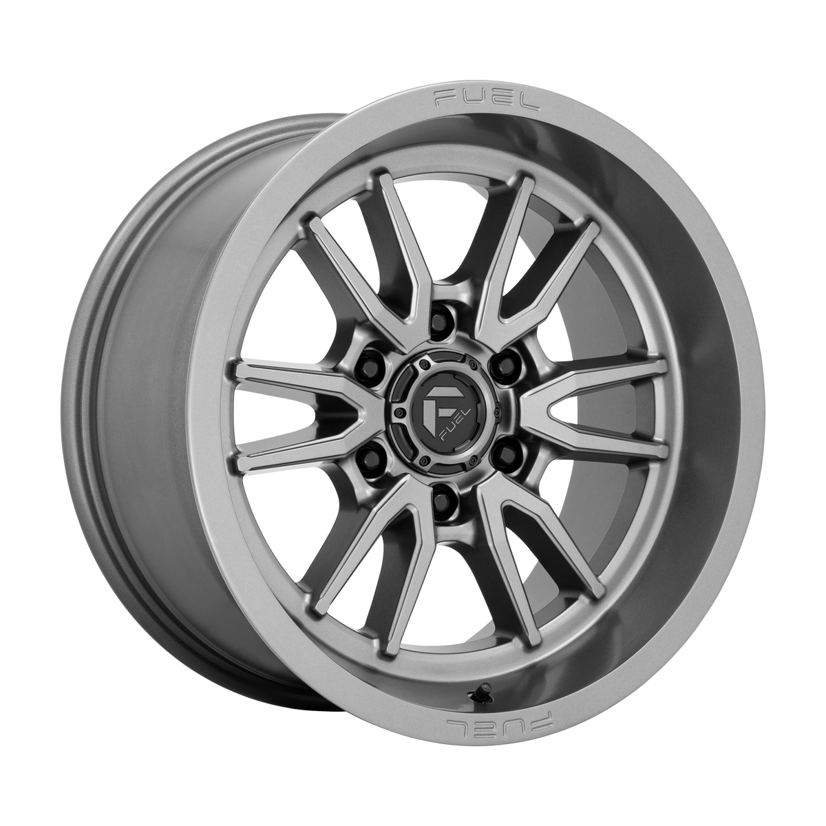 Fuel CLASH Gunmetal 6x139.7 Wheels - product view 4