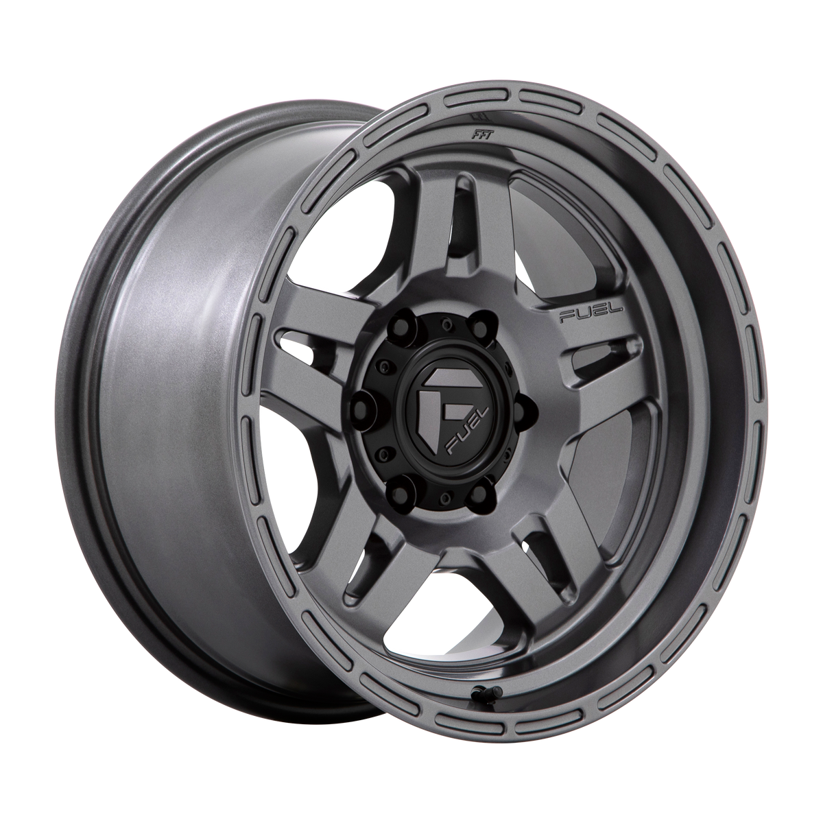 Fuel OXIDE Matte Gunmetal 6x139.7 Wheels - product view 1