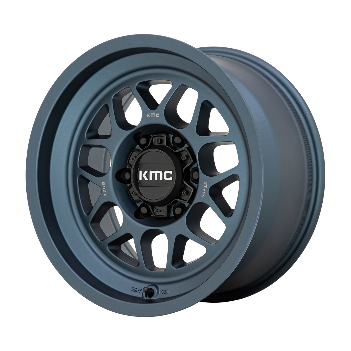 KMC TERRA Metallic Blue 6x139.7 Wheels - product view 4