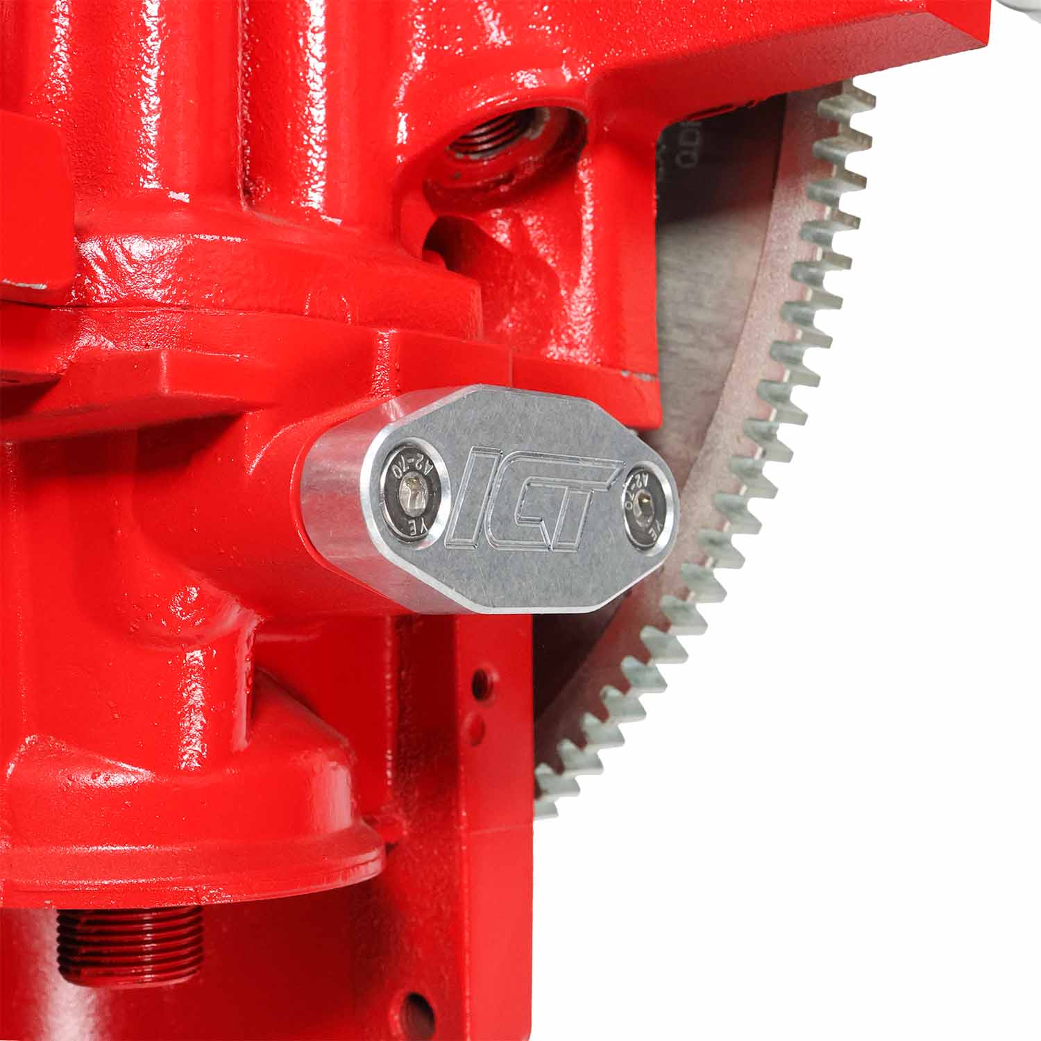 ICT Billet LS Oil Cooler Delete Plate LS LS1 LSX LS3 LQ4 LQ9 LR4 LS6 Port Line