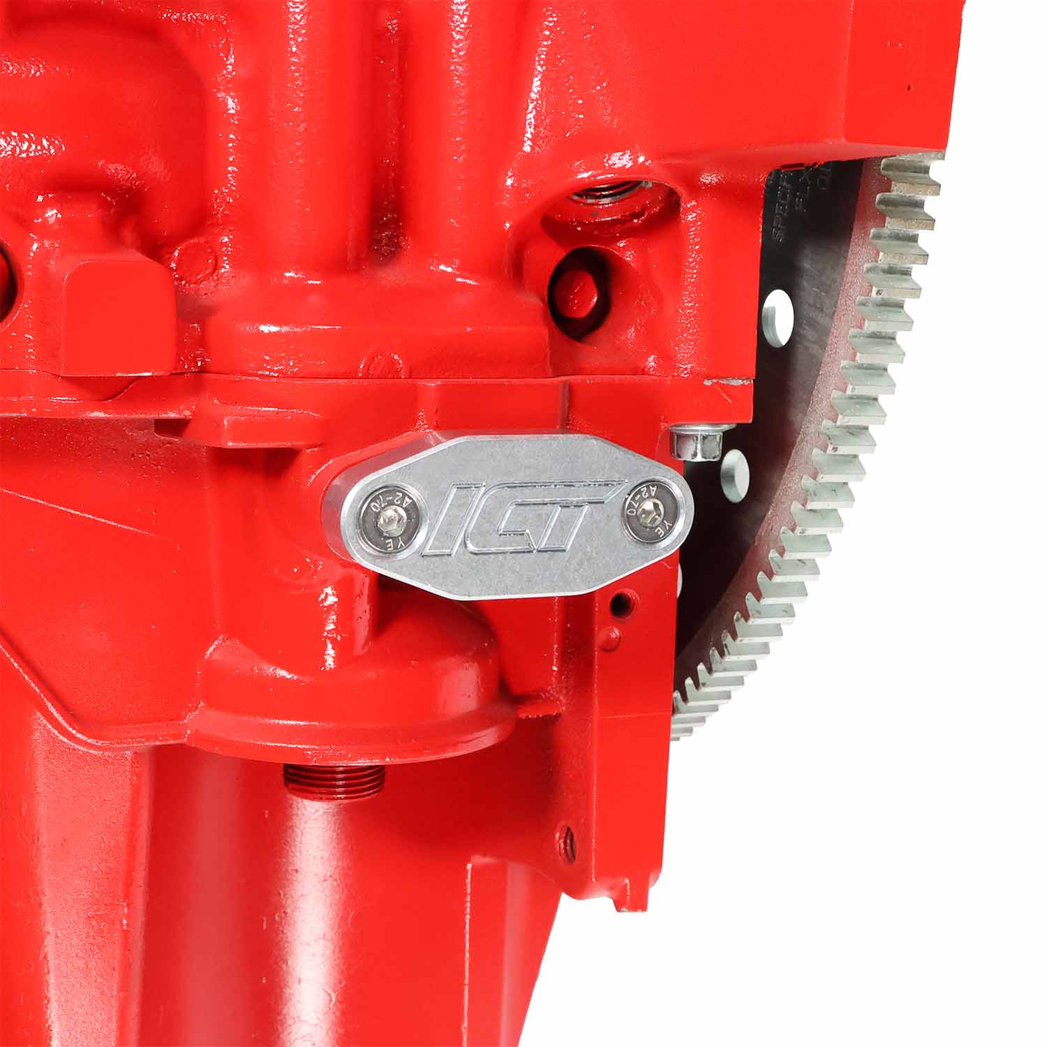 ICT Billet LS Oil Cooler Delete Plate LS LS1 LSX LS3 LQ4 LQ9 LR4 LS6 Port Line