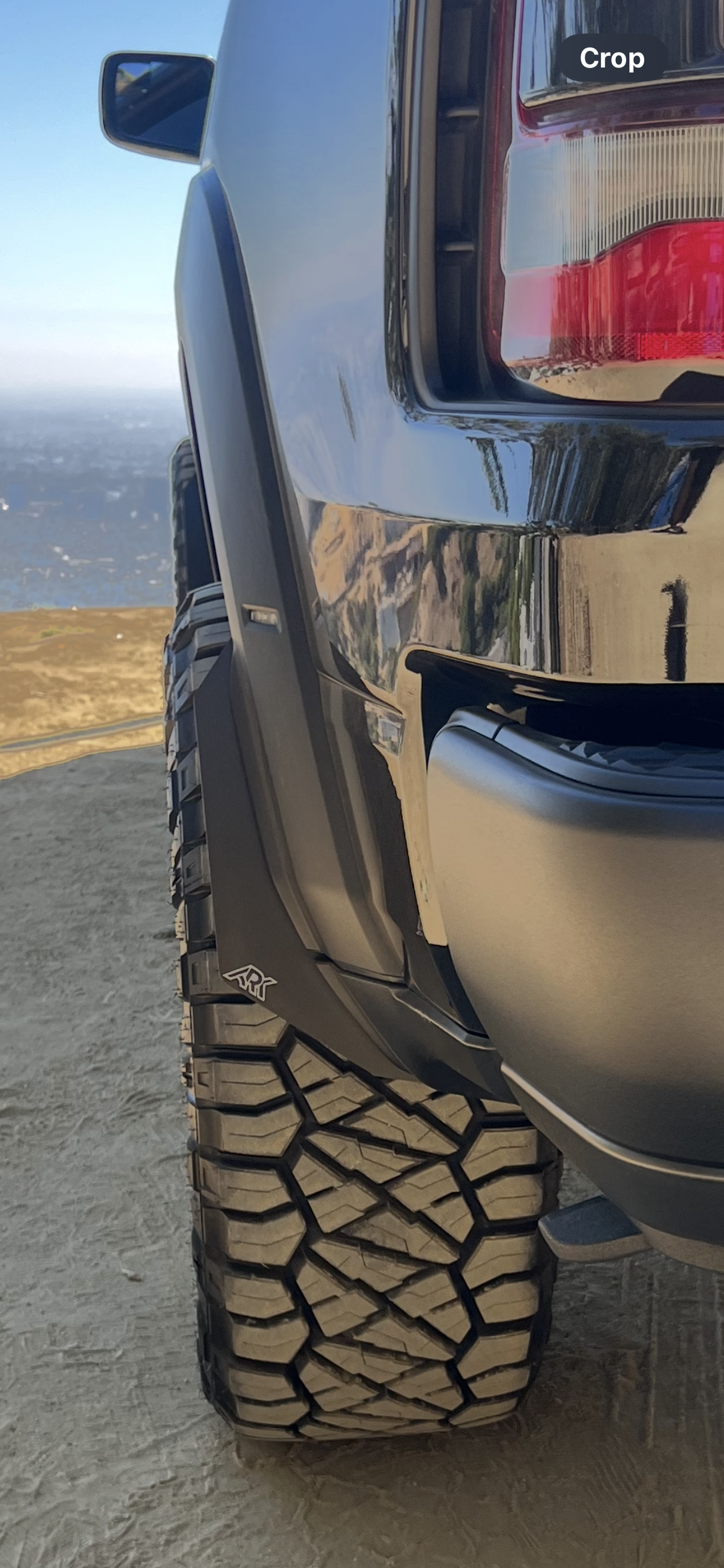 ARK Splash Guards 2021-2024 Dodge RAM TRX Micro Flares