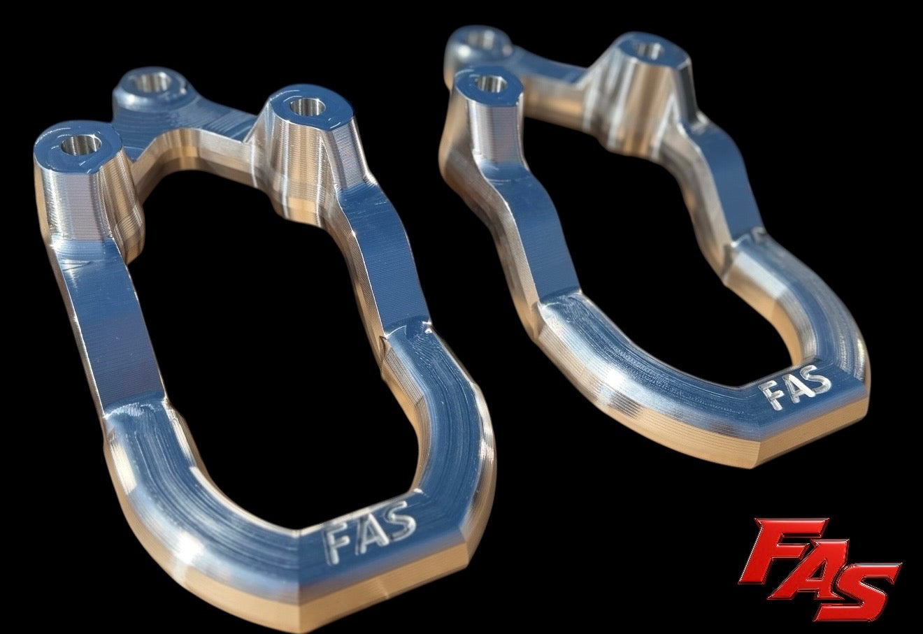 FAS Motorsports Billet Tow Hook Kit 2021-2024 Ram TRX / 2025-2026 Ram RHO