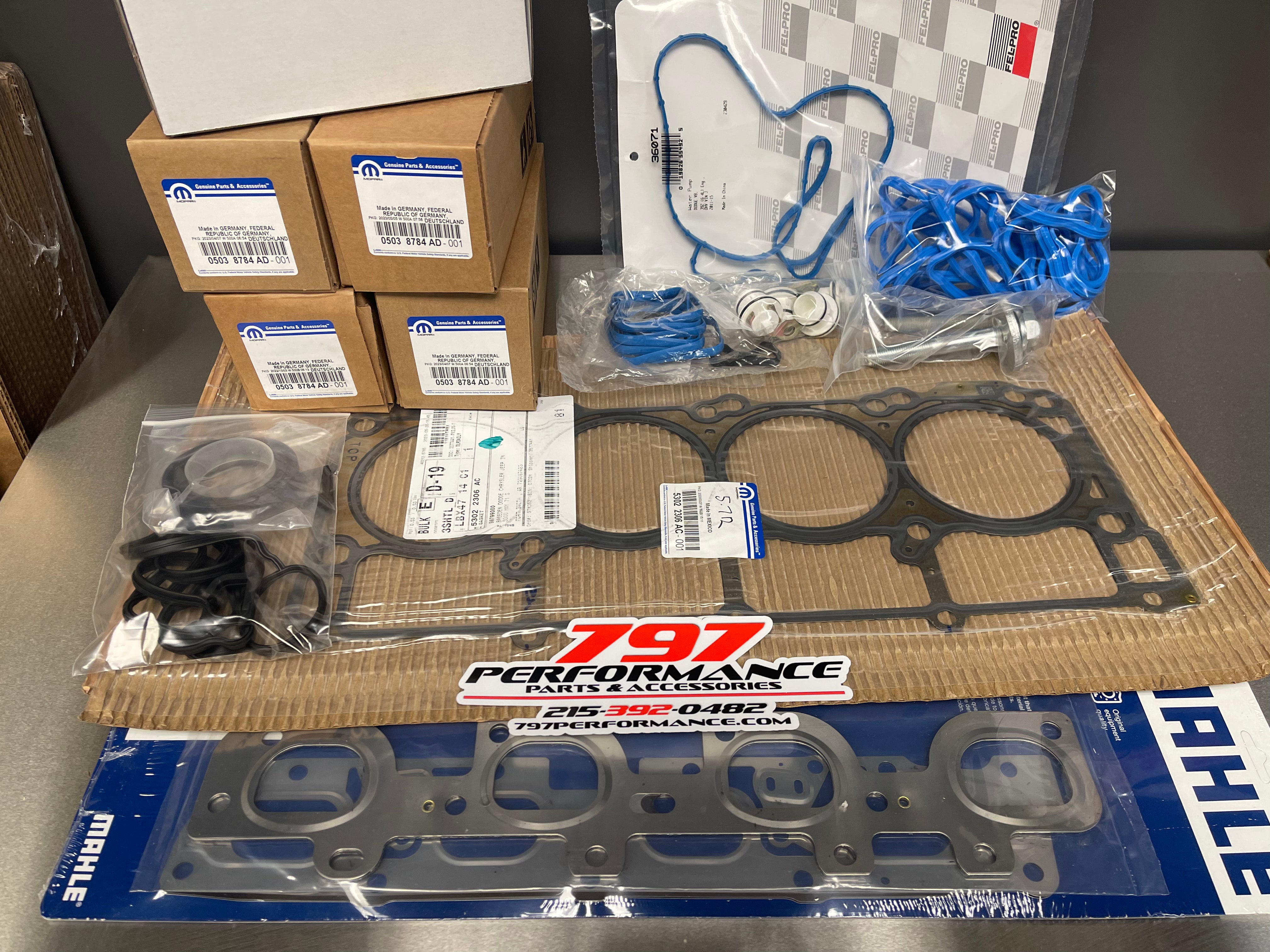 797 Performance Hemi VVT Cam Install Kit "MDS-Delete Kit"