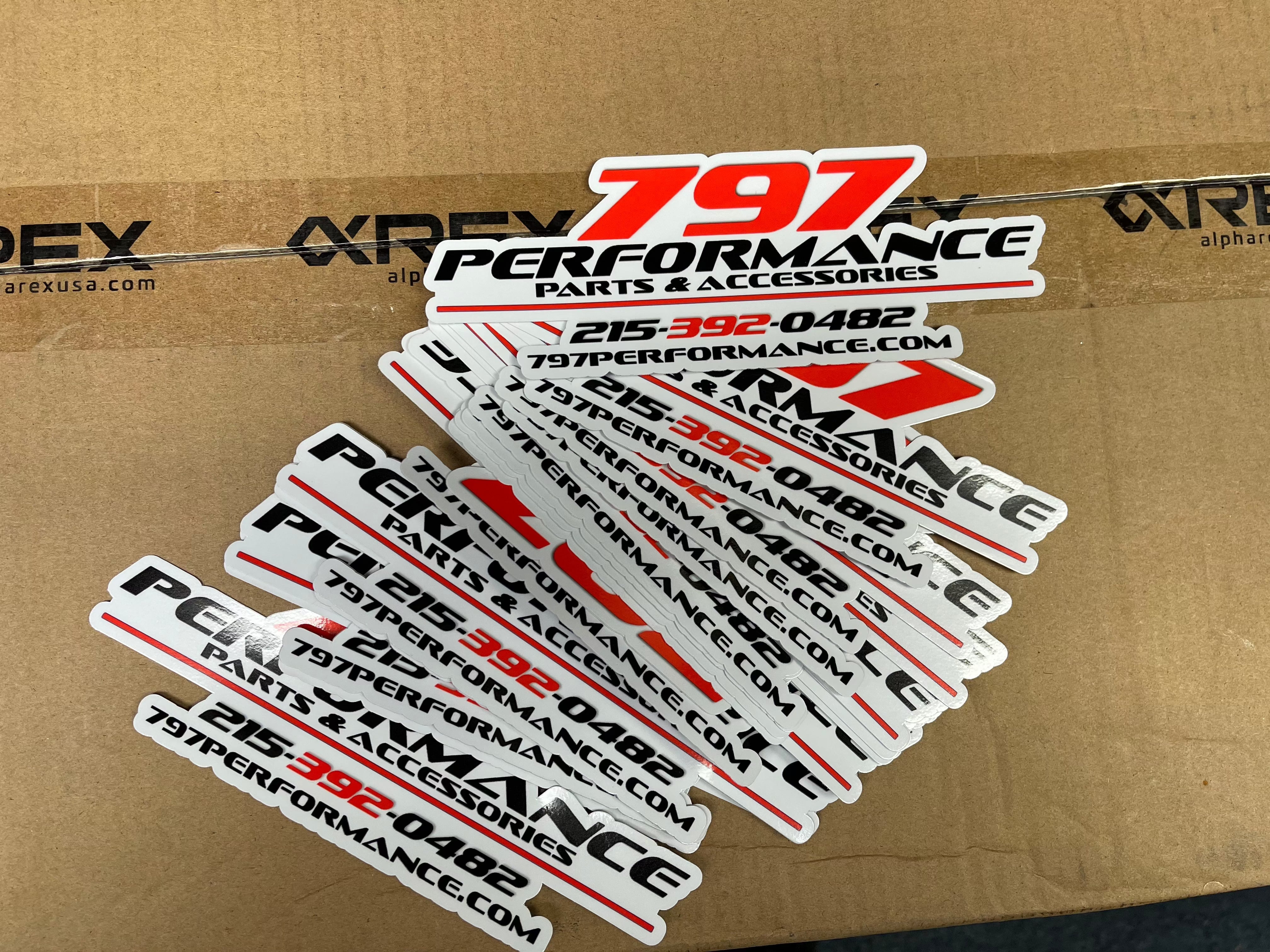 797 Performance Basic Slap Sticker
