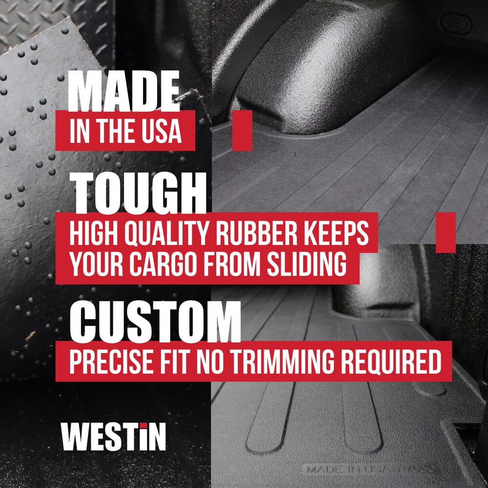 Westin 2021 - 2026 Ram 1500, TRX & RHO Truck Bed Mat - Black