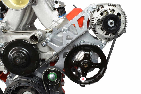 Adaptive Bracket Kit for Head Mounted Type II Power Pump GM LQ9 Engine Conversion Performance Components PSC Steering main image 1