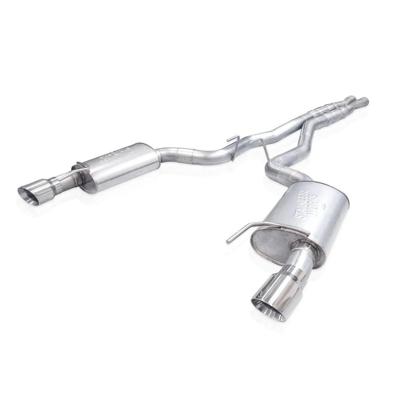 Stainless Works 2024 MUSTANG GT CATBACK Dual Tips