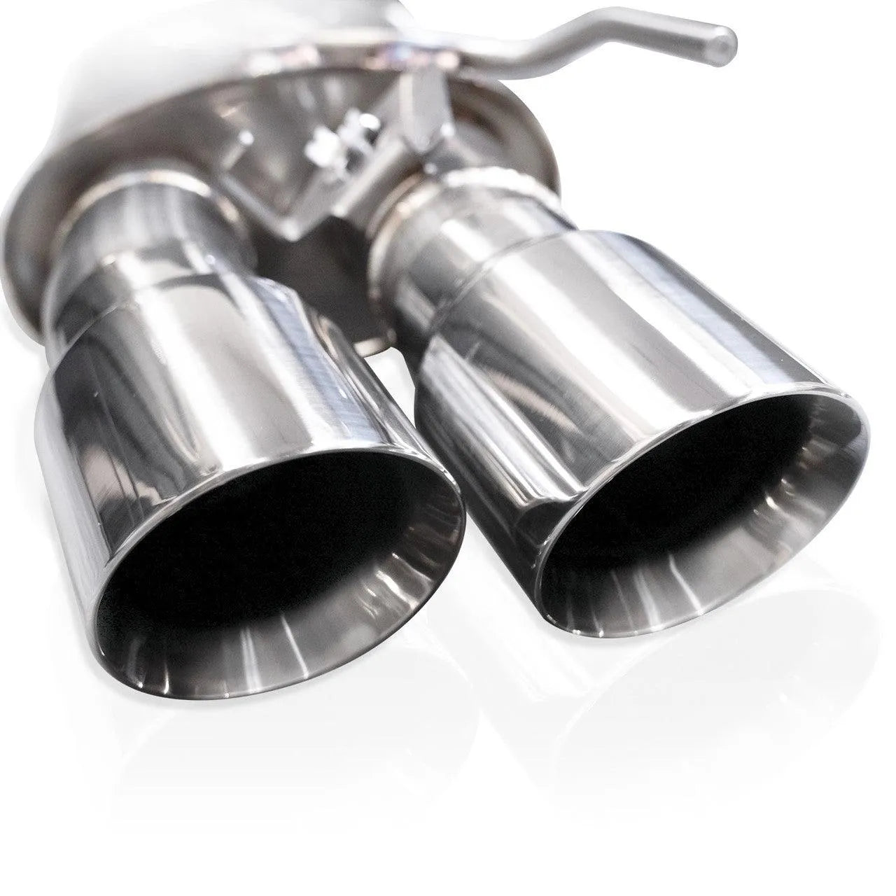 Stainless Works 2024 MUSTANG GT CATBACK Quad Tips