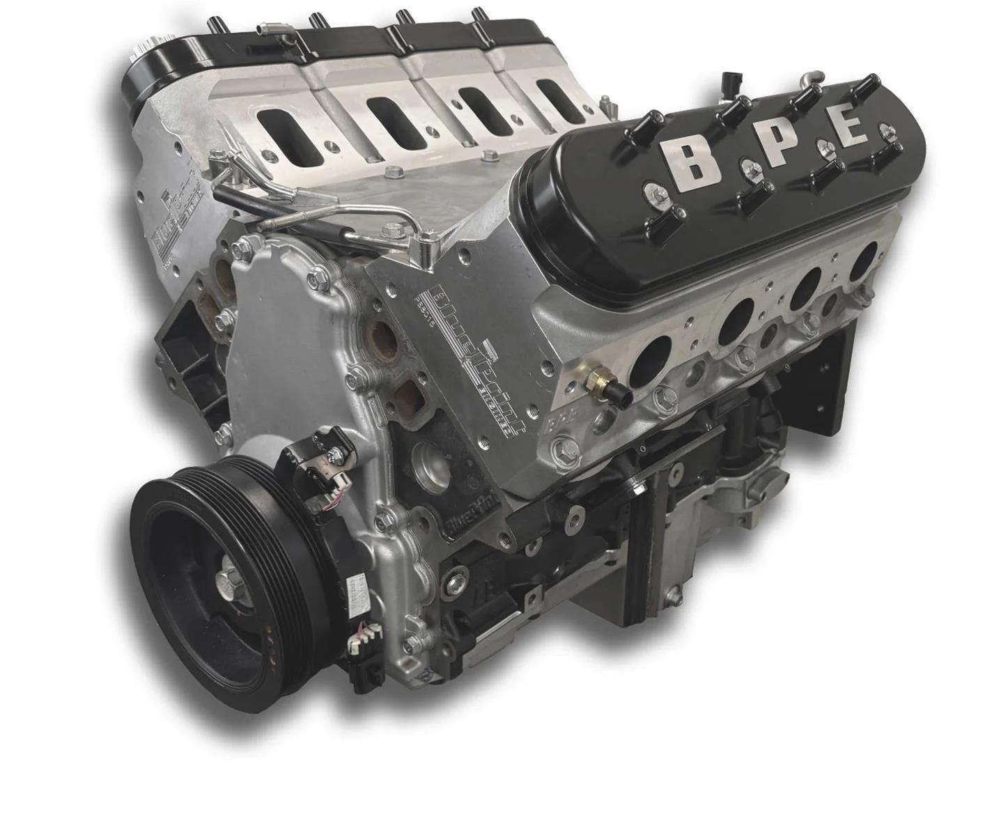BluePrint Engines Pro Series Chevy LS 376 C.I.D. 530 HP Long Block Crate Engine