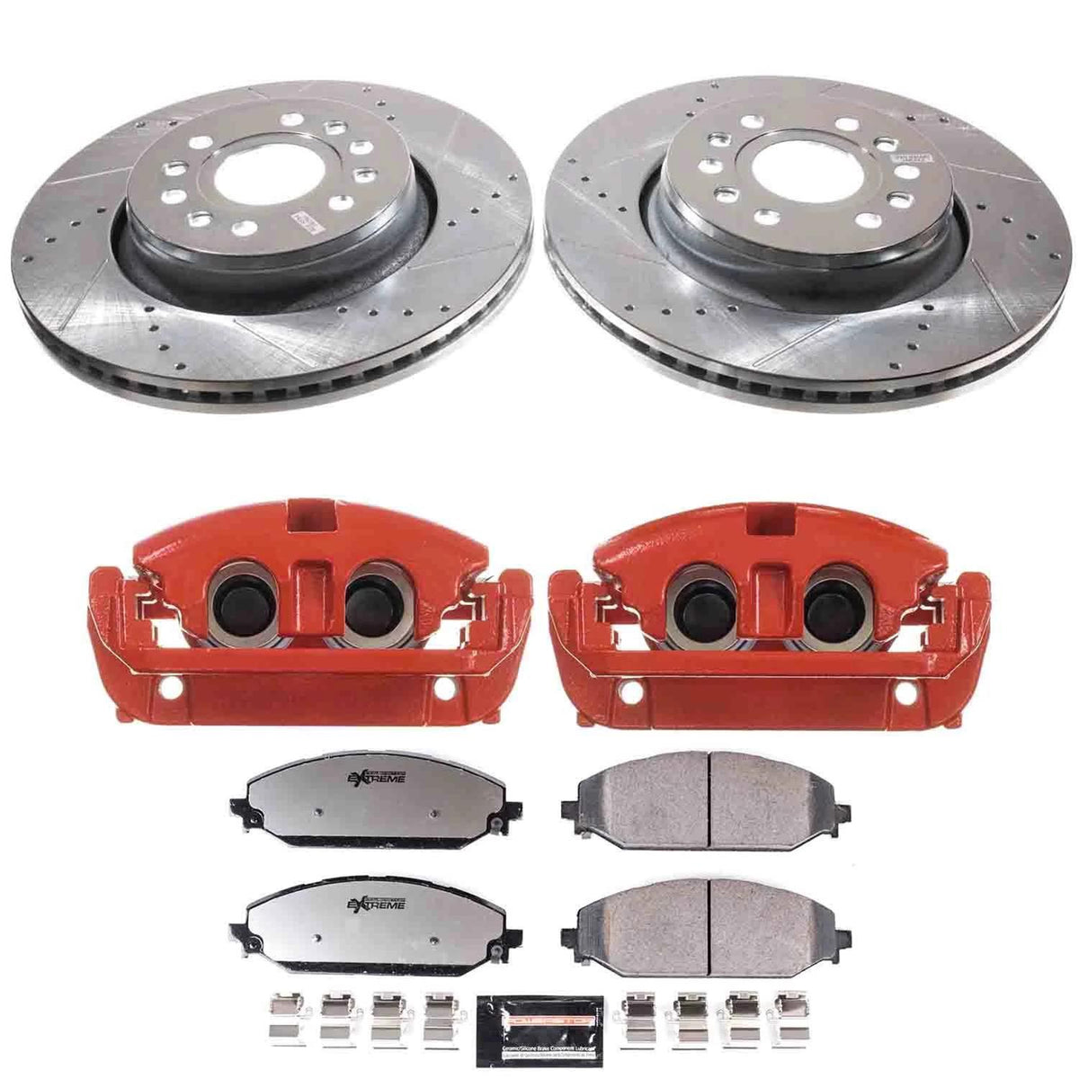 Power Stop 21-27 Ram 1500 Front Z36 Truck & Tow Kit w/Calipers