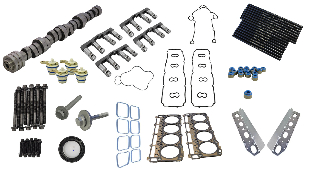 797 Performance Hemi Ram 2009+ 5.7/6.4 VVT MDS Delete Complete Camshaft Kit (Factory Style)