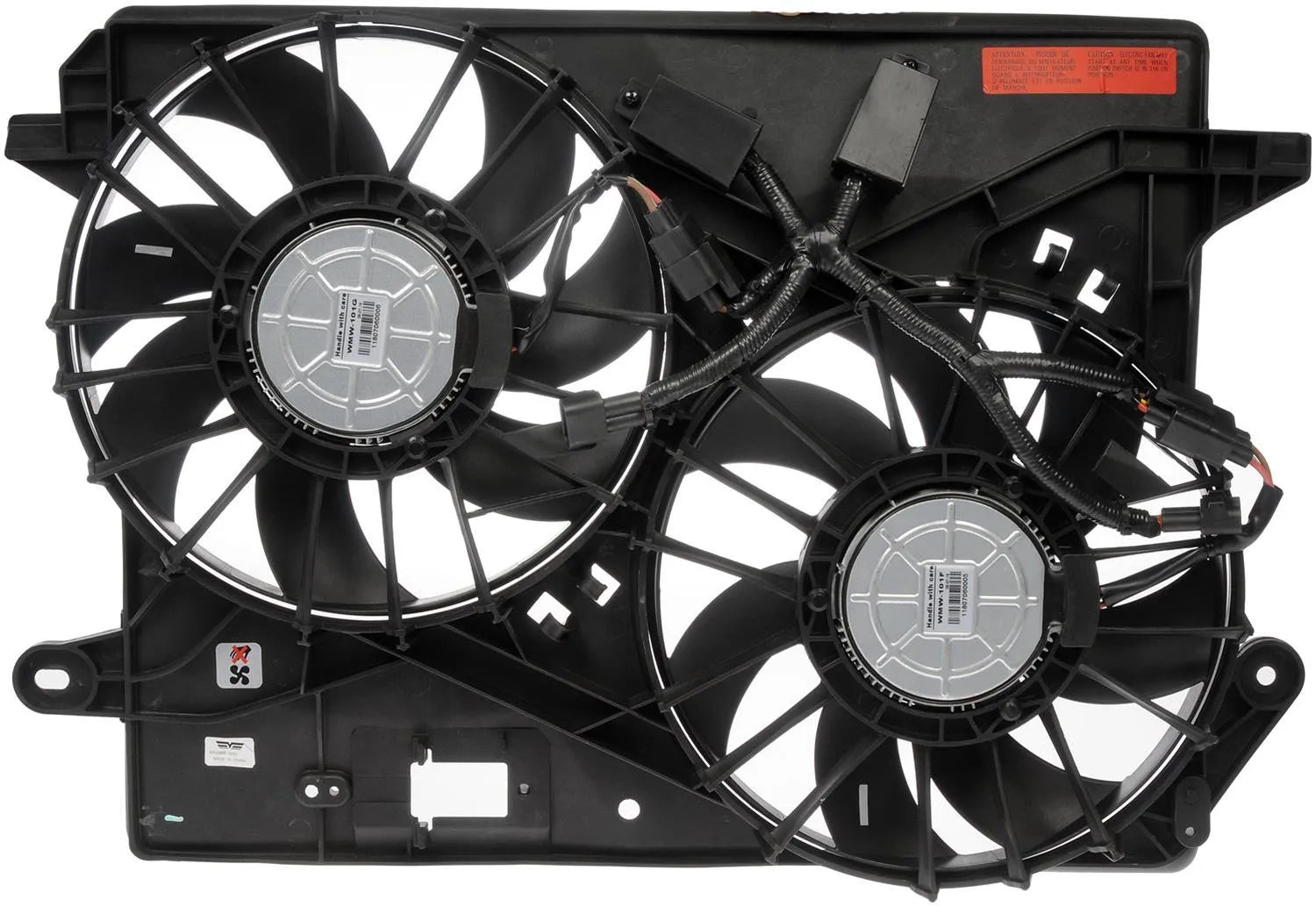 OE Solutions Premium 2010-2021 Dodge Charger / Challenger / 300 Dual Cooling Fan Assembly