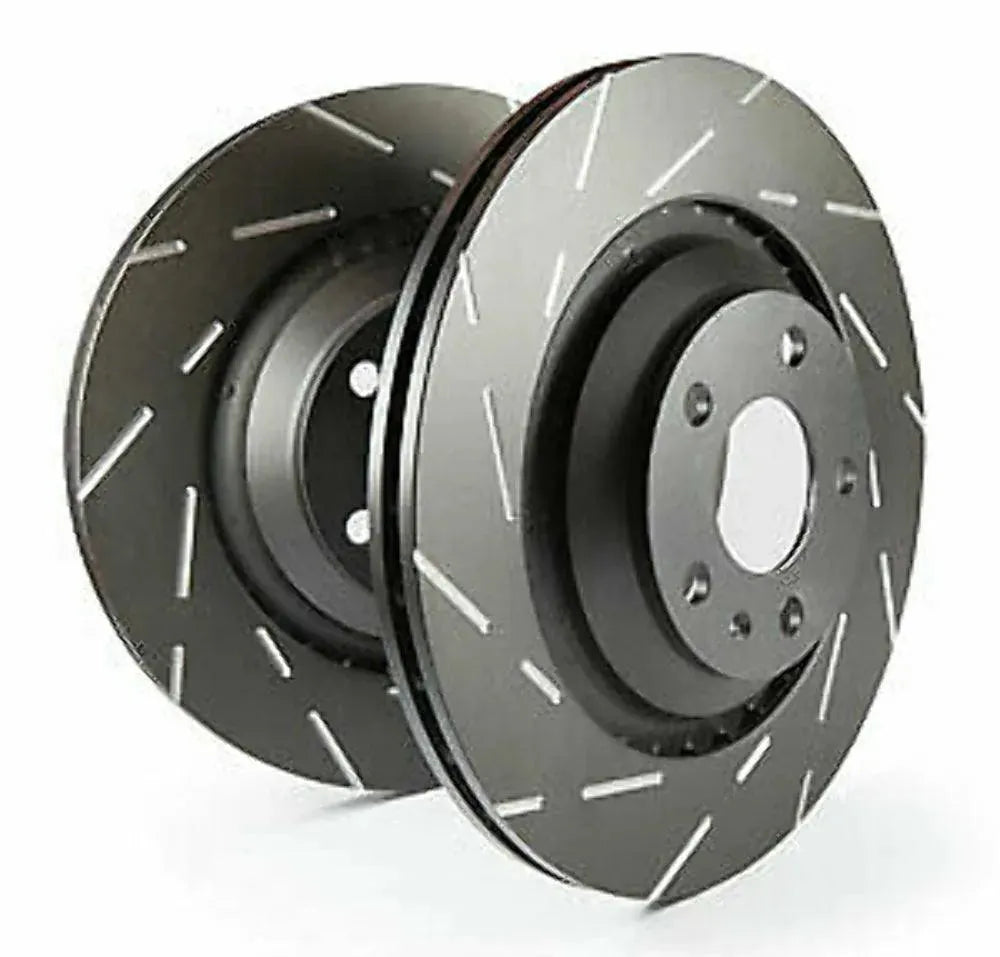 EBC USR Slotted Front Brake Rotors for 11+ Jeep Grand Cherokee SRT8 6.4L / Durango SRT / Tow N Go