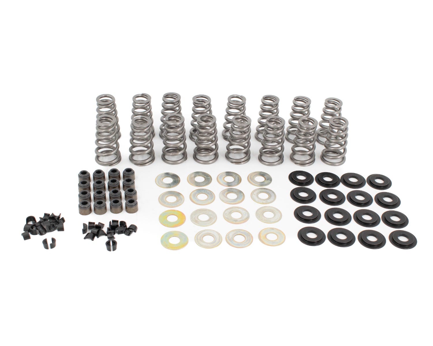 BTR .625" LIFT CONICAL LS7 VALVE SPRING KIT - STOCK VALVE GUIDES - SK021/0545