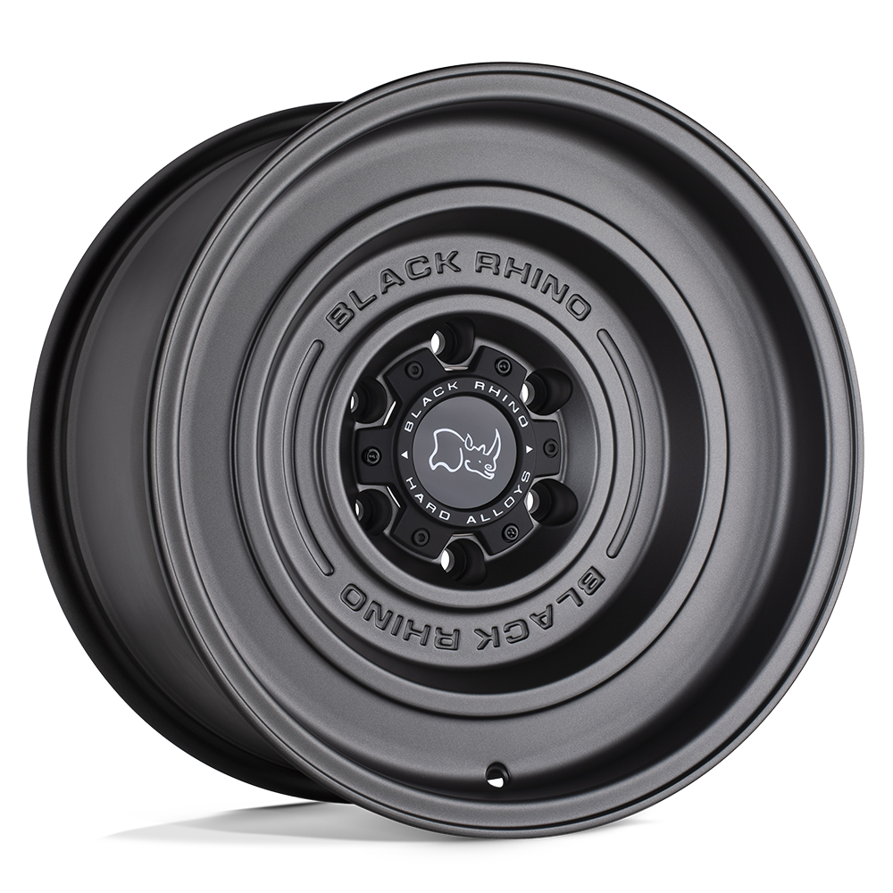 Black Rhino SOLID Matte Gun Black 6x139.7 Wheels - product view 3