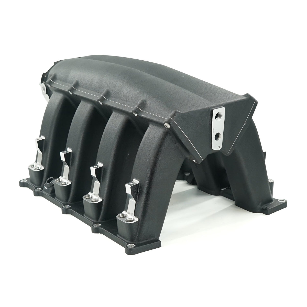 BTR TRINITY INTAKE MANIFOLD - HEMI 6.2 LONG RUNNER - BLACK - DUAL INJECTOR - TRA-62HEMI-BLK-LL-2I