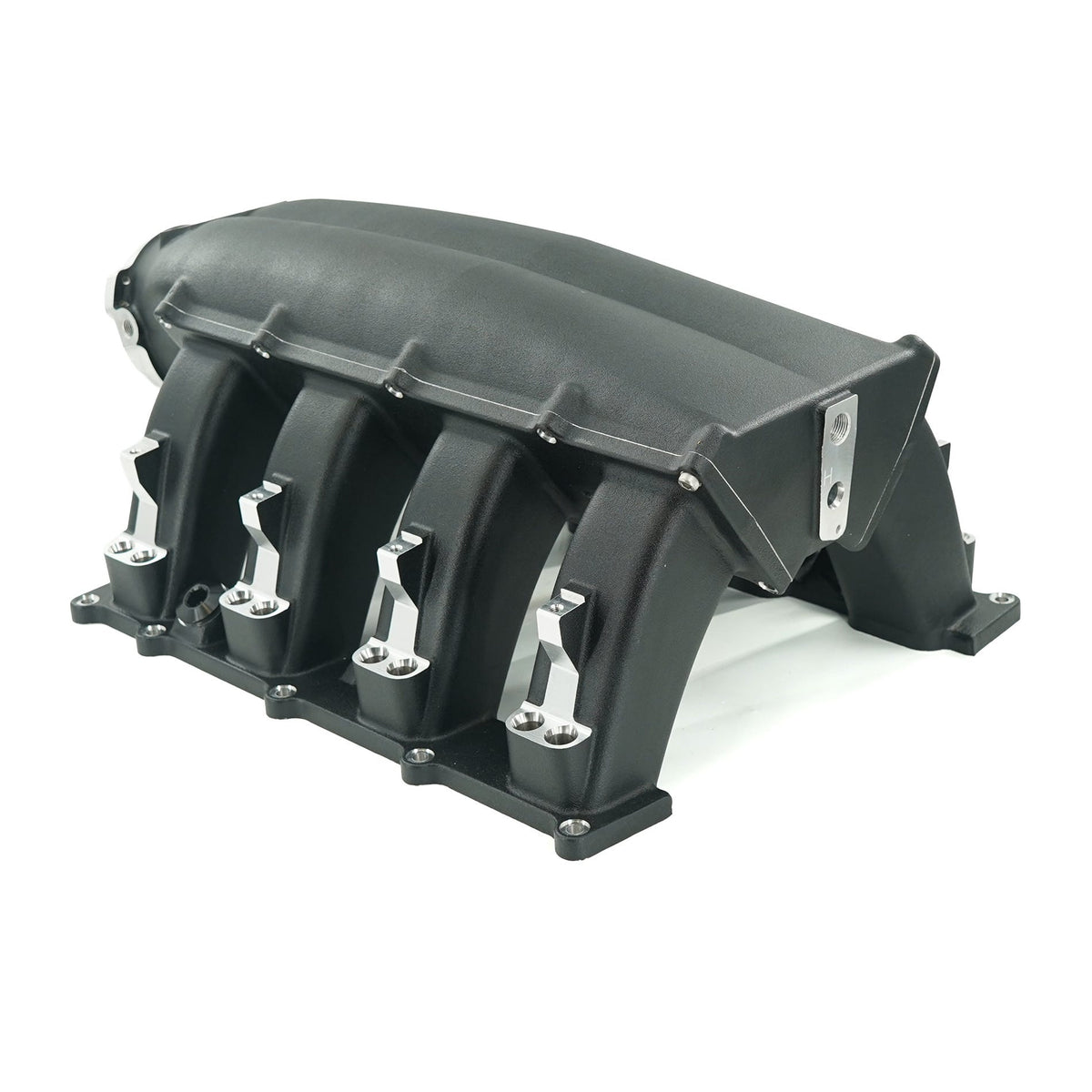 BTR TRINITY INTAKE MANIFOLD - HEMI 6.2 MID RUNNER - BLACK - DUAL INJECTOR - TRA-62HEMI-BLK-ML-2I
