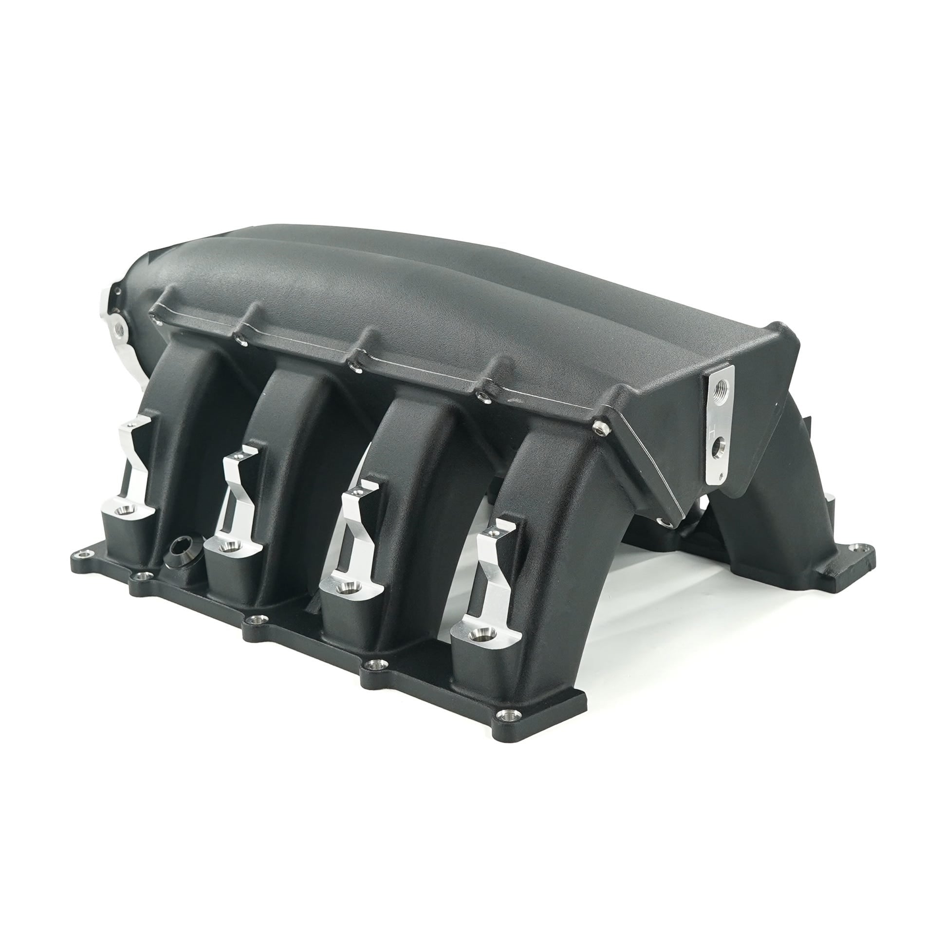 BTR TRINITY INTAKE MANIFOLD - HEMI 6.2 MID RUNNER - BLACK - SINGLE INJECTOR - TRA-62HEMI-BLK-ML