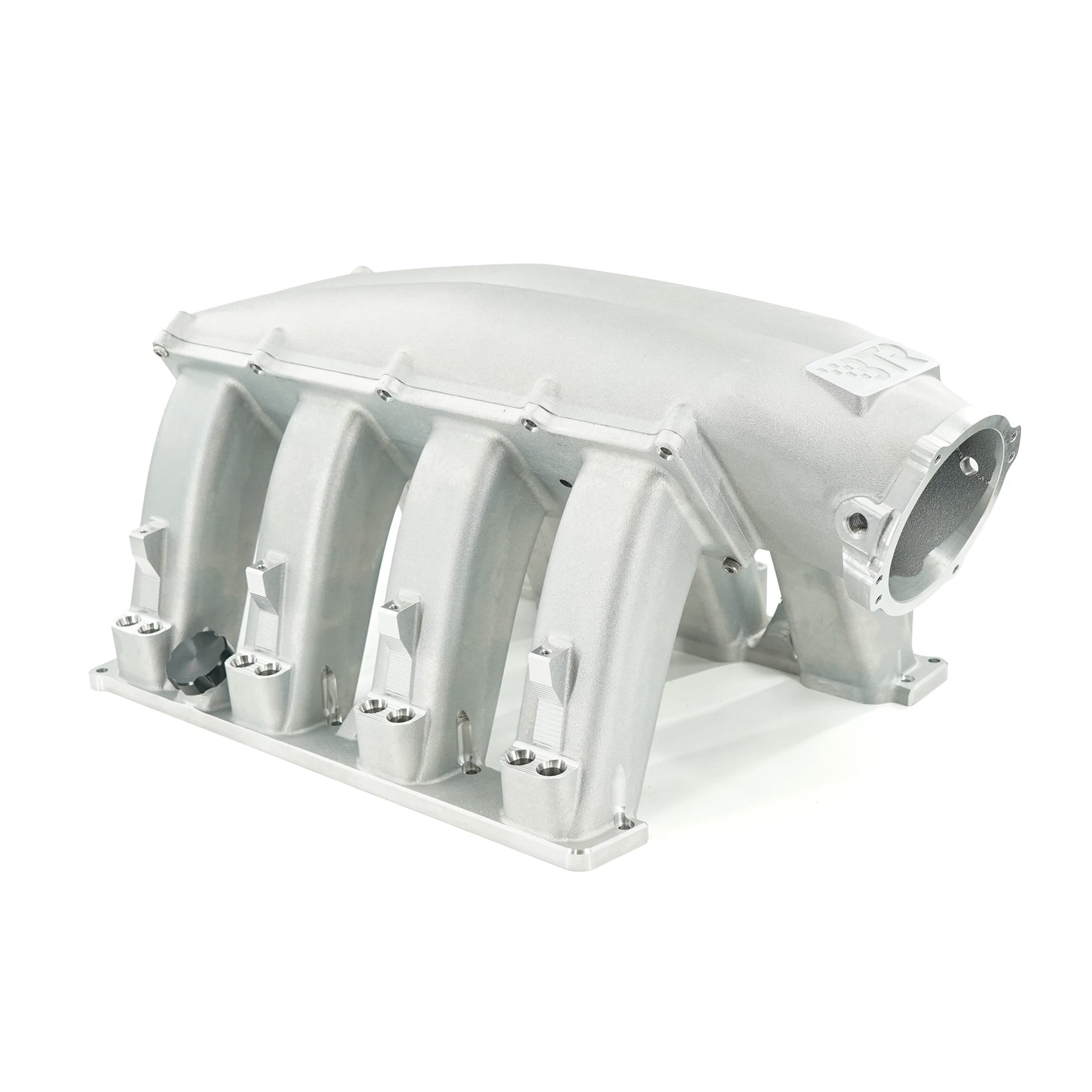 BTR TRINITY INTAKE MANIFOLD - HEMI 5.7/6.4 LONG RUNNER - NATURAL - DUAL INJECTOR - TRA-HEMI-LL-2i