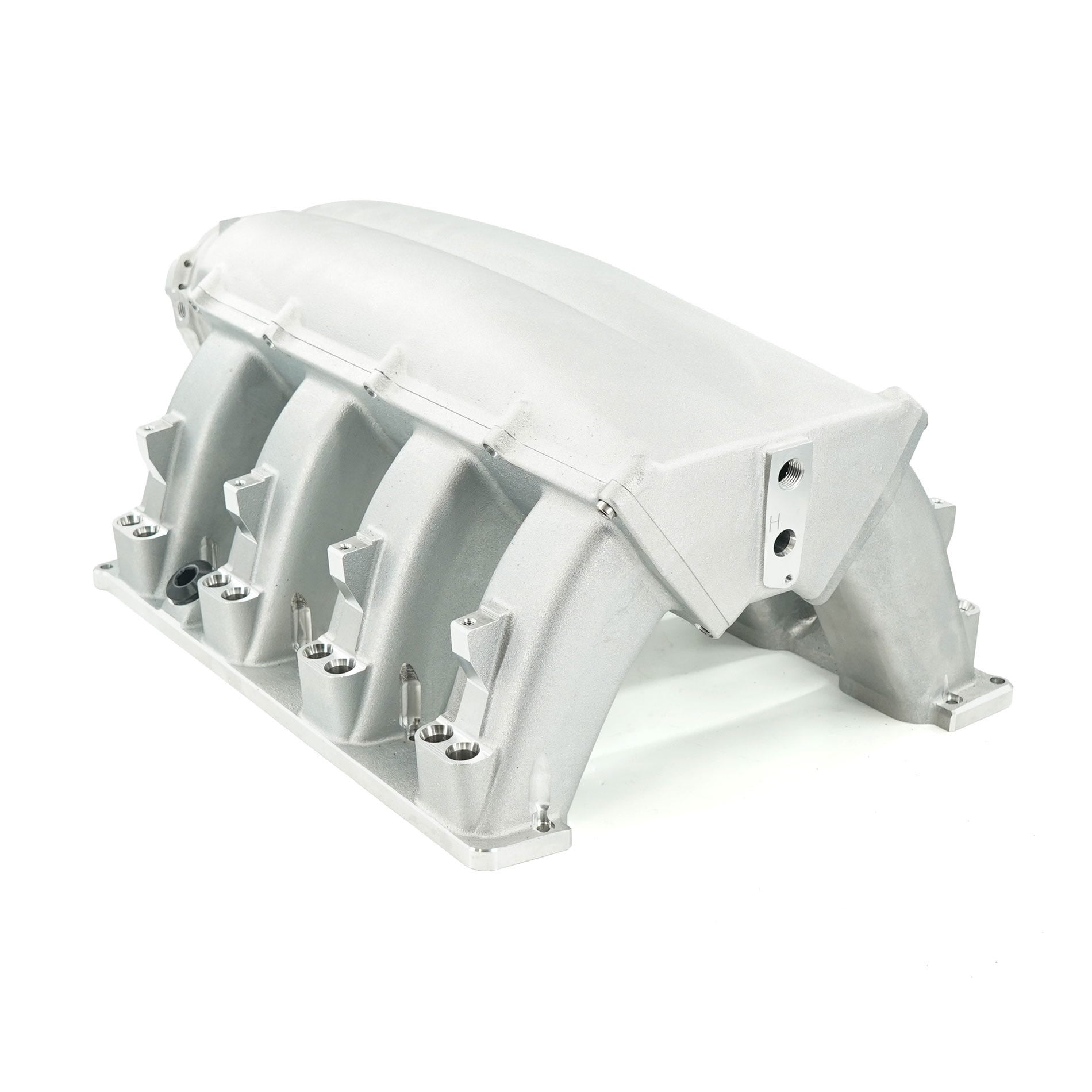 BTR TRINITY INTAKE MANIFOLD - HEMI 5.7/6.4 MID RUNNER - NATURAL - DUAL INJECTOR - TRA-HEMI-ML-2I