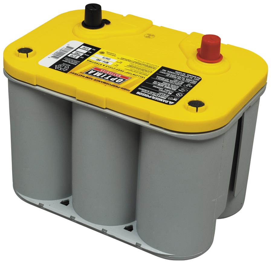 750 CCA Optima YellowTop Deep-Cycle 12-Volt Battery 9014-045 BCI Group 34/78