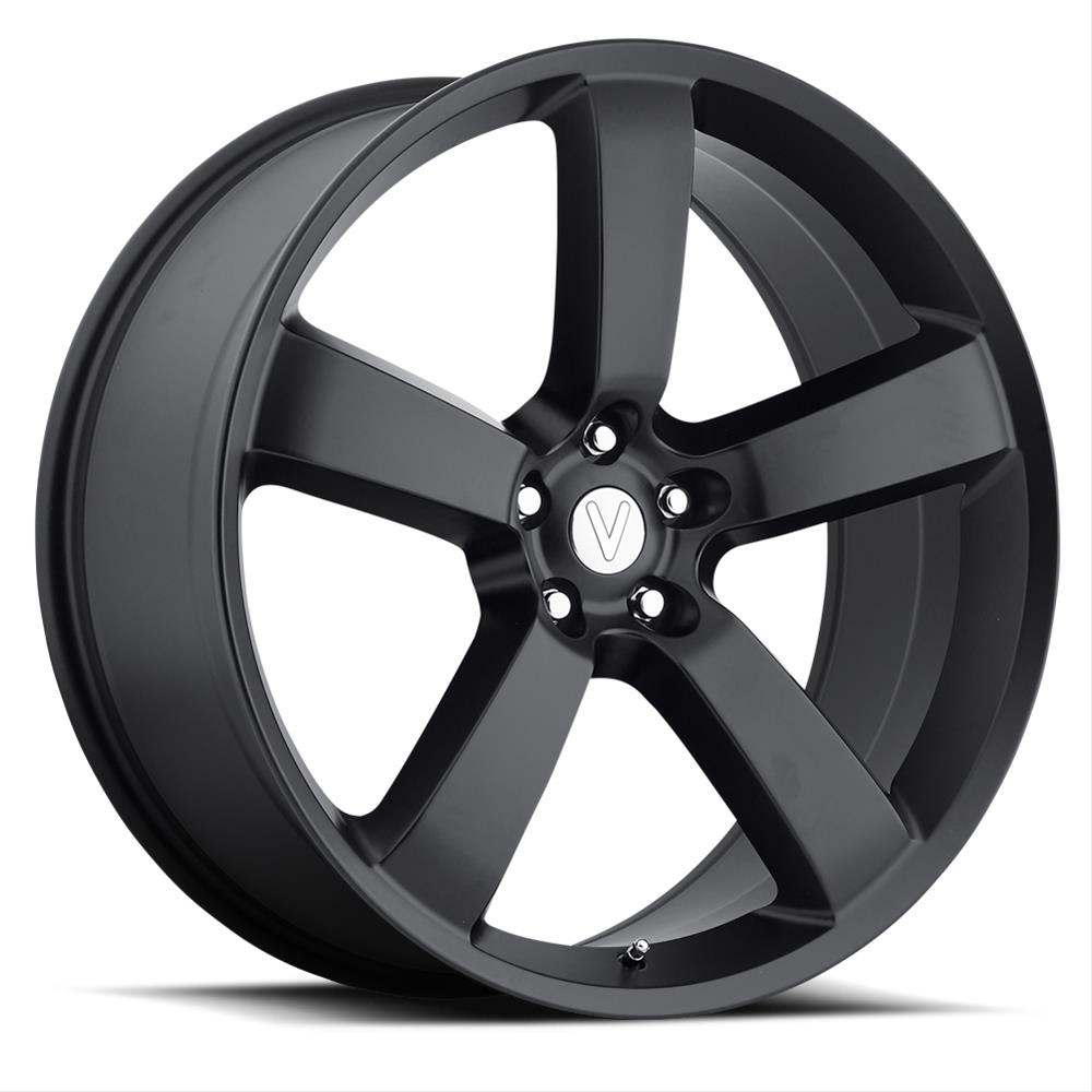 Voxx Replica Charger Matte Black Wheel