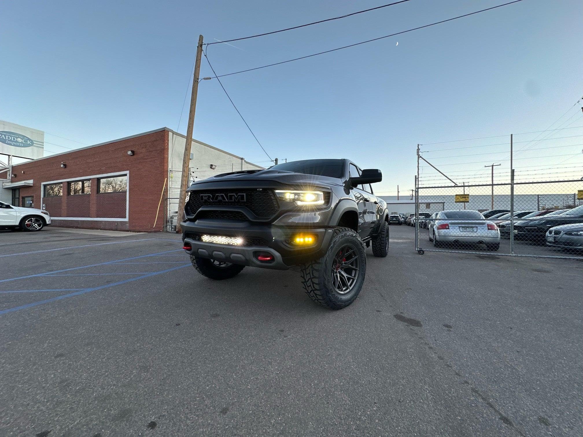 Baja Designs 2021+ Dodge Ram TRX 20 Inch OnX6+ Light Bumper Kit