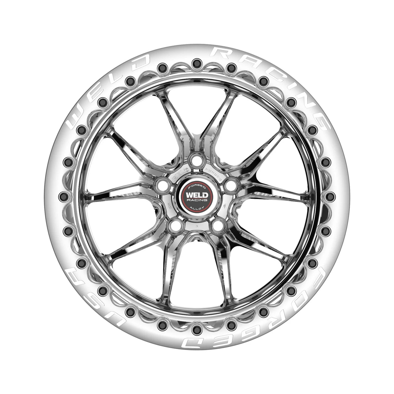 Weld Racing RT-S Polished Center Bead Lock Wheel