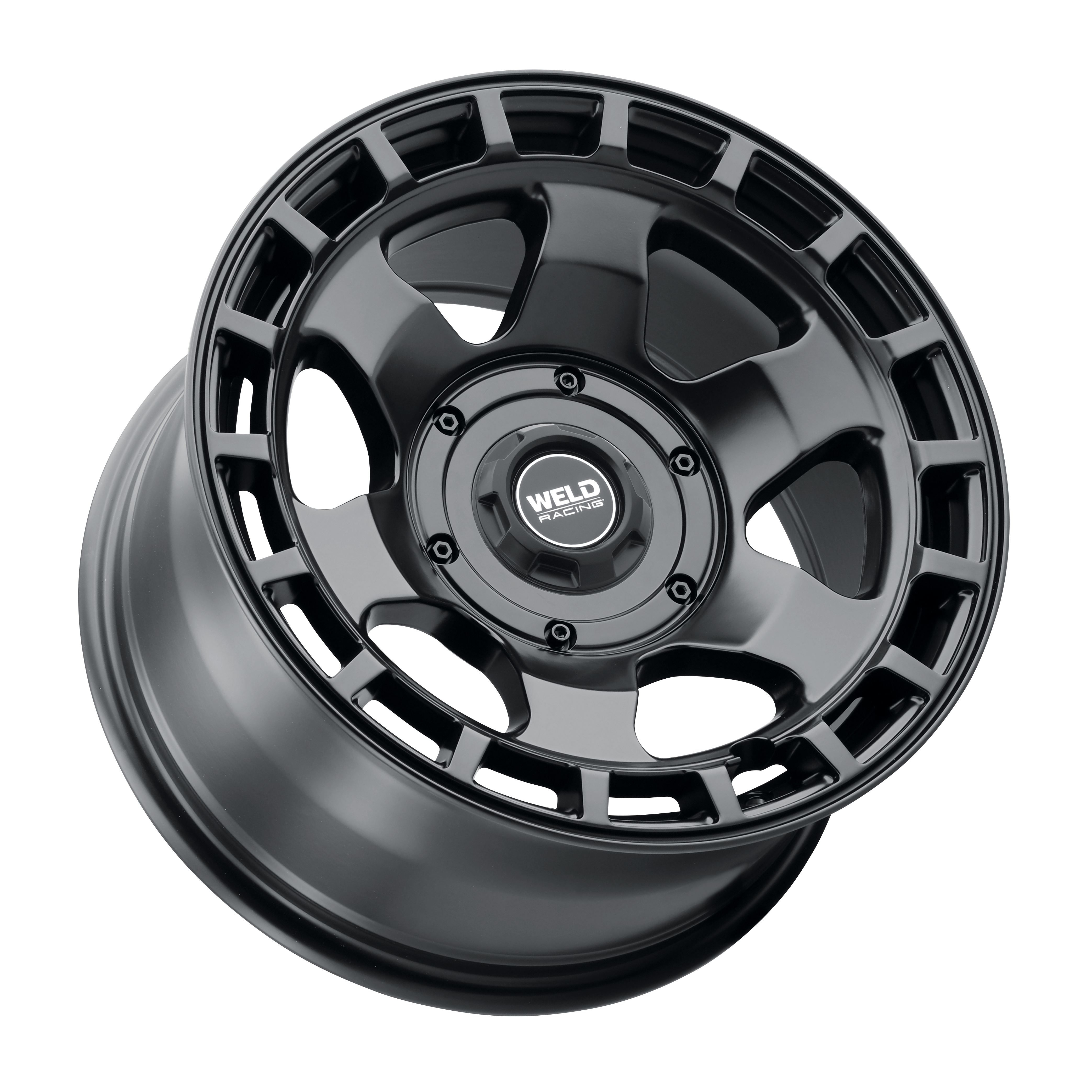 Weld Offroad Ridge Satin Black Wheel 6x139.7