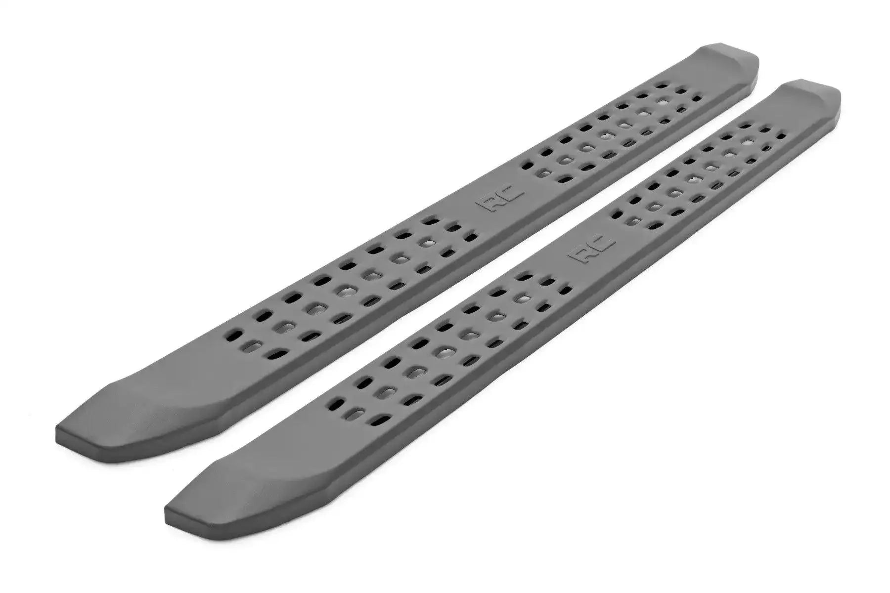 Rough Country RPT2 Running Boards Crew Cab | Black | Ram 1500 (19-24)/1500 TRX (21-24)