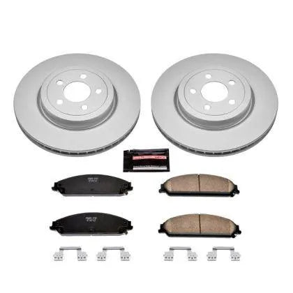 PowerStop 05-23 Chrysler 300/Charger/Challenger Front Z17 Evolution Geomet Coated Brake Kit(2 Piston Caliper)