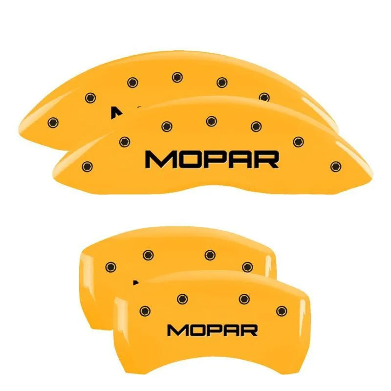 MGP Brake Caliper Covers Dodge Charger 2011-2023 Black / Red / Yellow