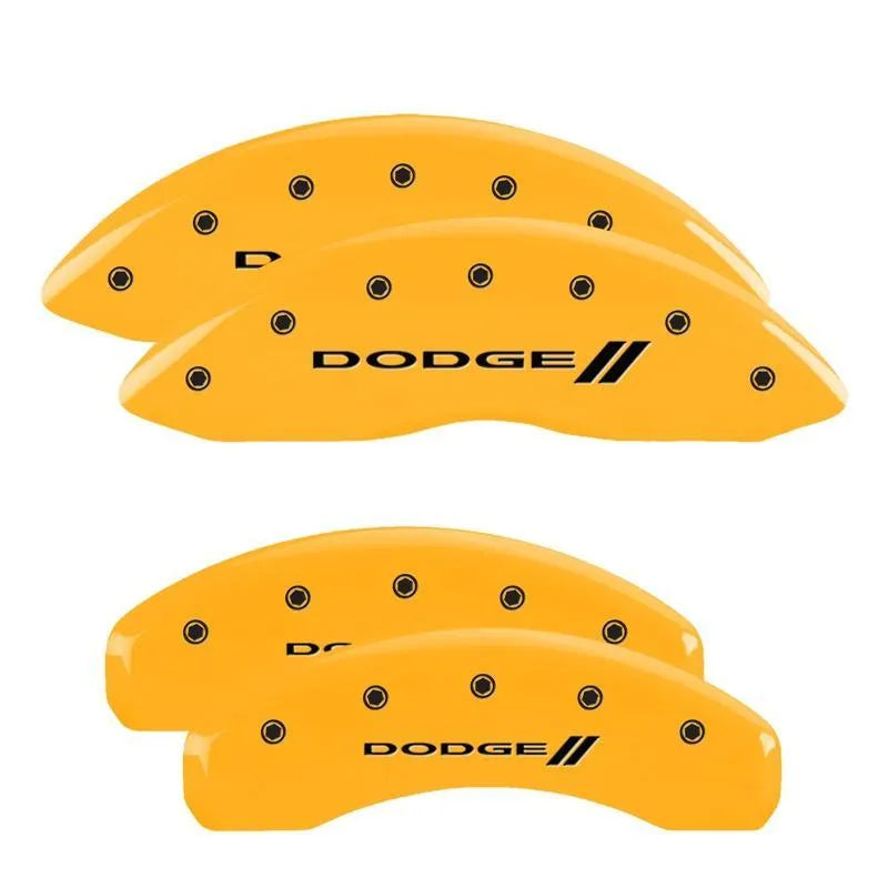 MGP Brake Caliper Covers Dodge Durango 2011-2021 Black / Red / Yellow