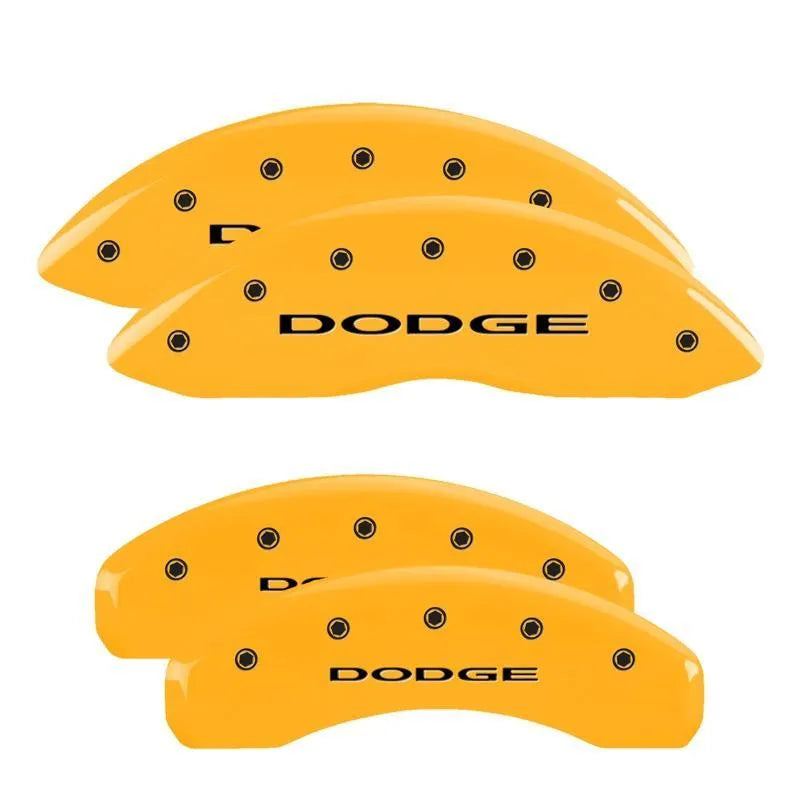 MGP Brake Caliper Covers Dodge Durango 2011-2021 Black / Red / Yellow