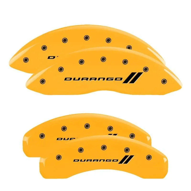 MGP Brake Caliper Covers Dodge Durango 2011-2021 Black / Red / Yellow