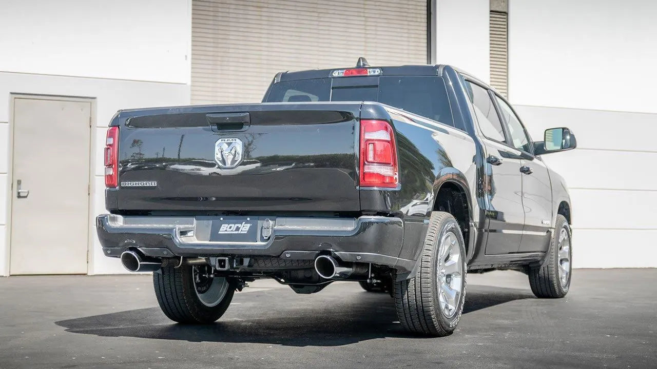 BORLA 2019- 2025 Ram 1500 Cat-Back Exhaust System Touring Black Or Polished Tips