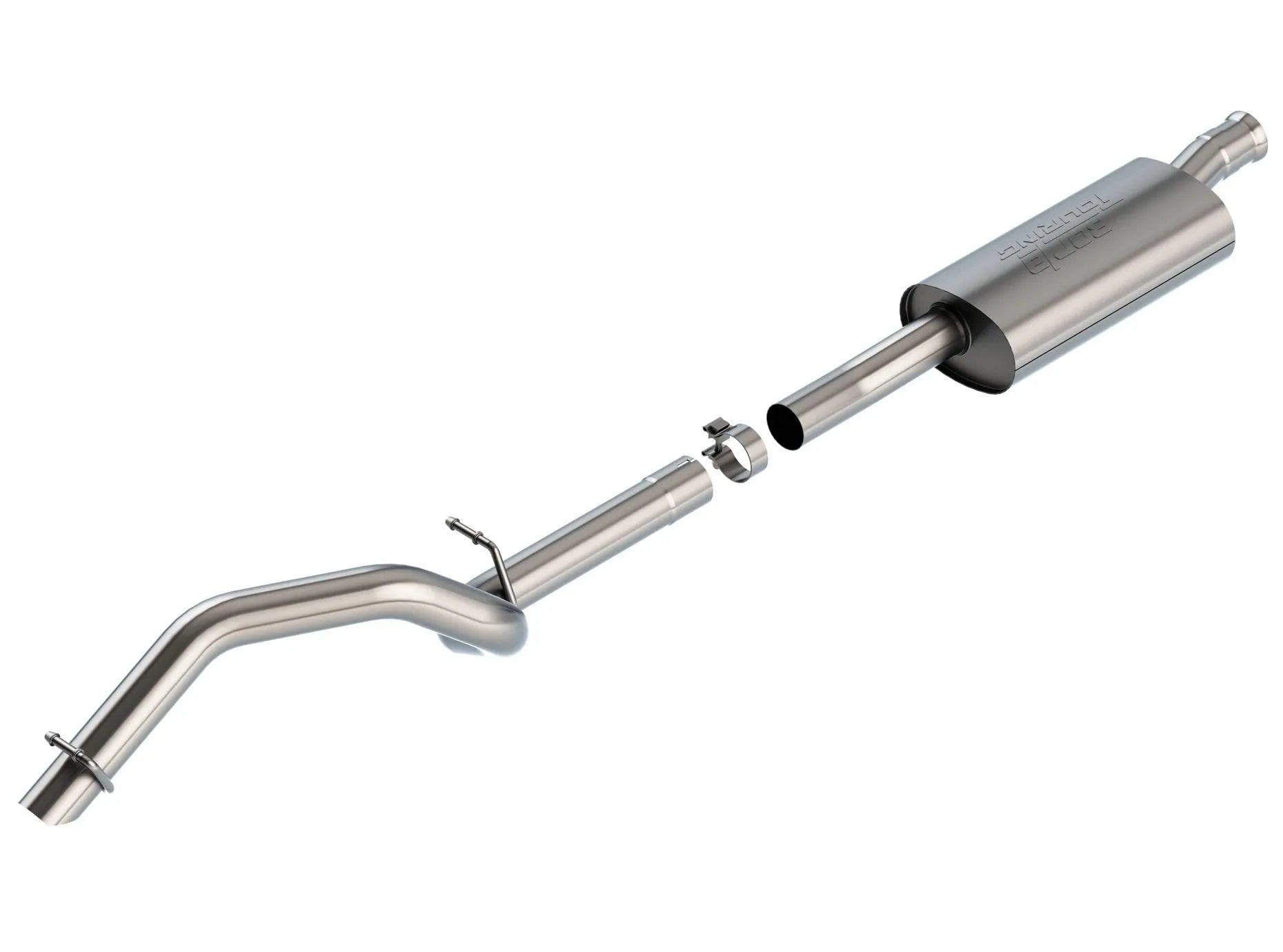 Borla 18-20 Jeep Wrangler JLU 2.0L I4 Climber Turn Down Exit Cat-Back Exhaust