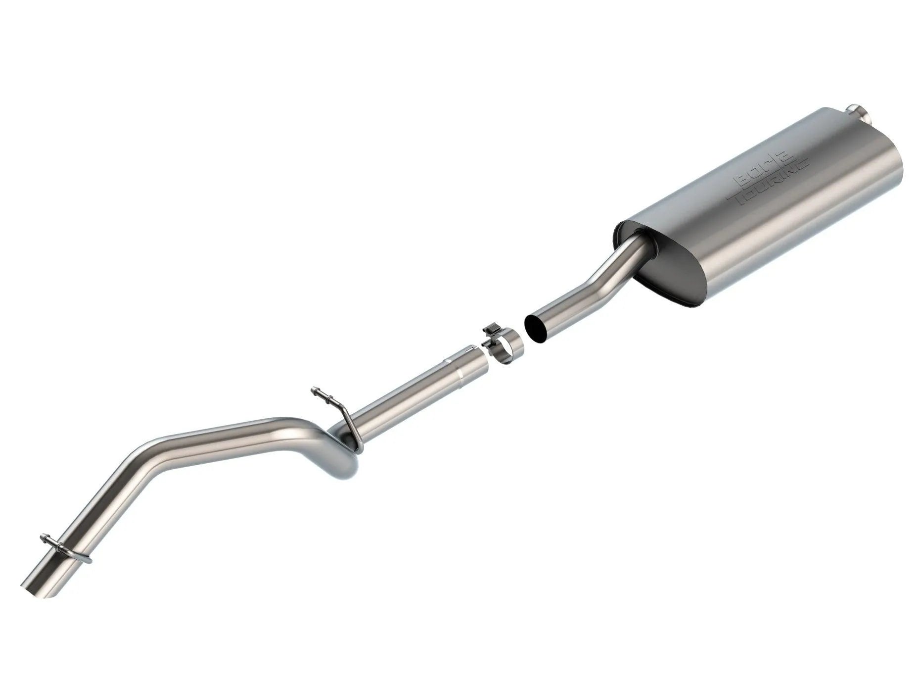 Borla 18-20 Jeep Wrangler JLU 3.6L V6 Climber Turn Down Exit Cat-Back Exhaust