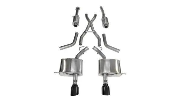 Corsa Sport Performance Dual Rear Exit Cat-Back Exhaust System with 4.5" Tips - 2011-21 Durango 5.7