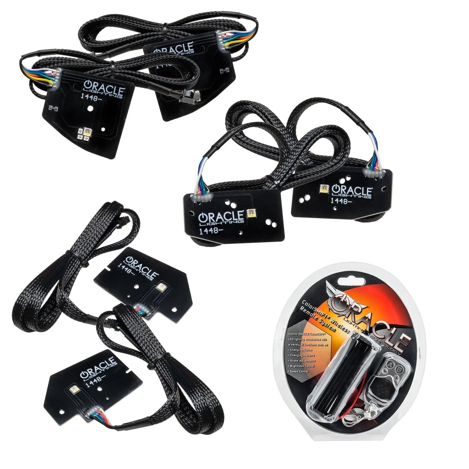 2019-2023 Ram 1500 TRX ORACLE RGBW+A Headlight DRL Upgrade Kit - LED Projector Headlights