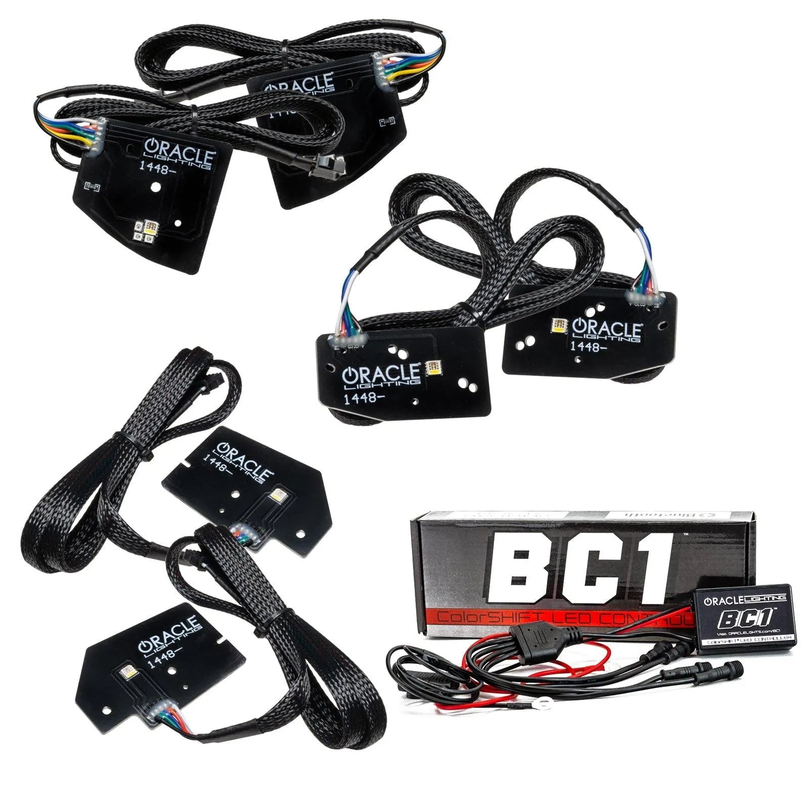 2019-2023 Ram 1500 TRX ORACLE RGBW+A Headlight DRL Upgrade Kit - LED Projector Headlights
