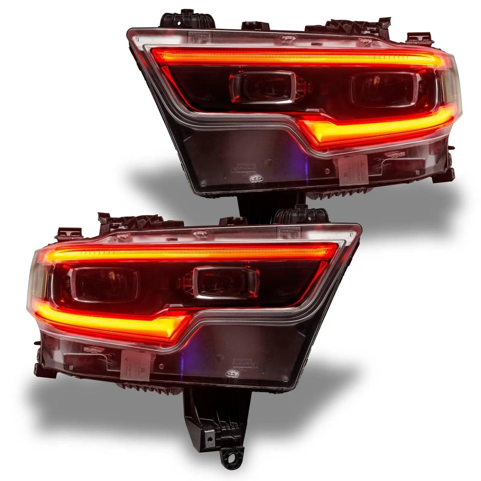 2019-2023 Ram 1500 TRX ORACLE RGBW+A Headlight DRL Upgrade Kit - LED Projector Headlights