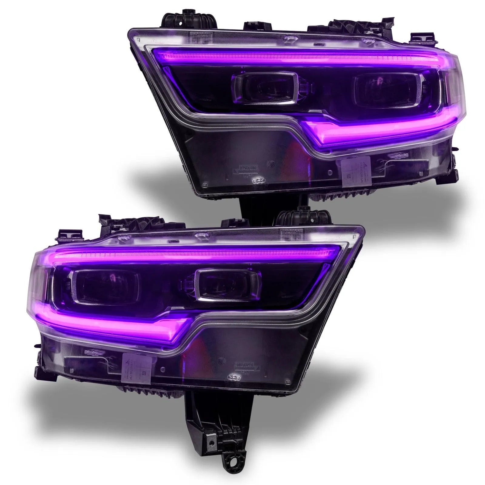2019-2023 Ram 1500 TRX ORACLE RGBW+A Headlight DRL Upgrade Kit - LED Projector Headlights