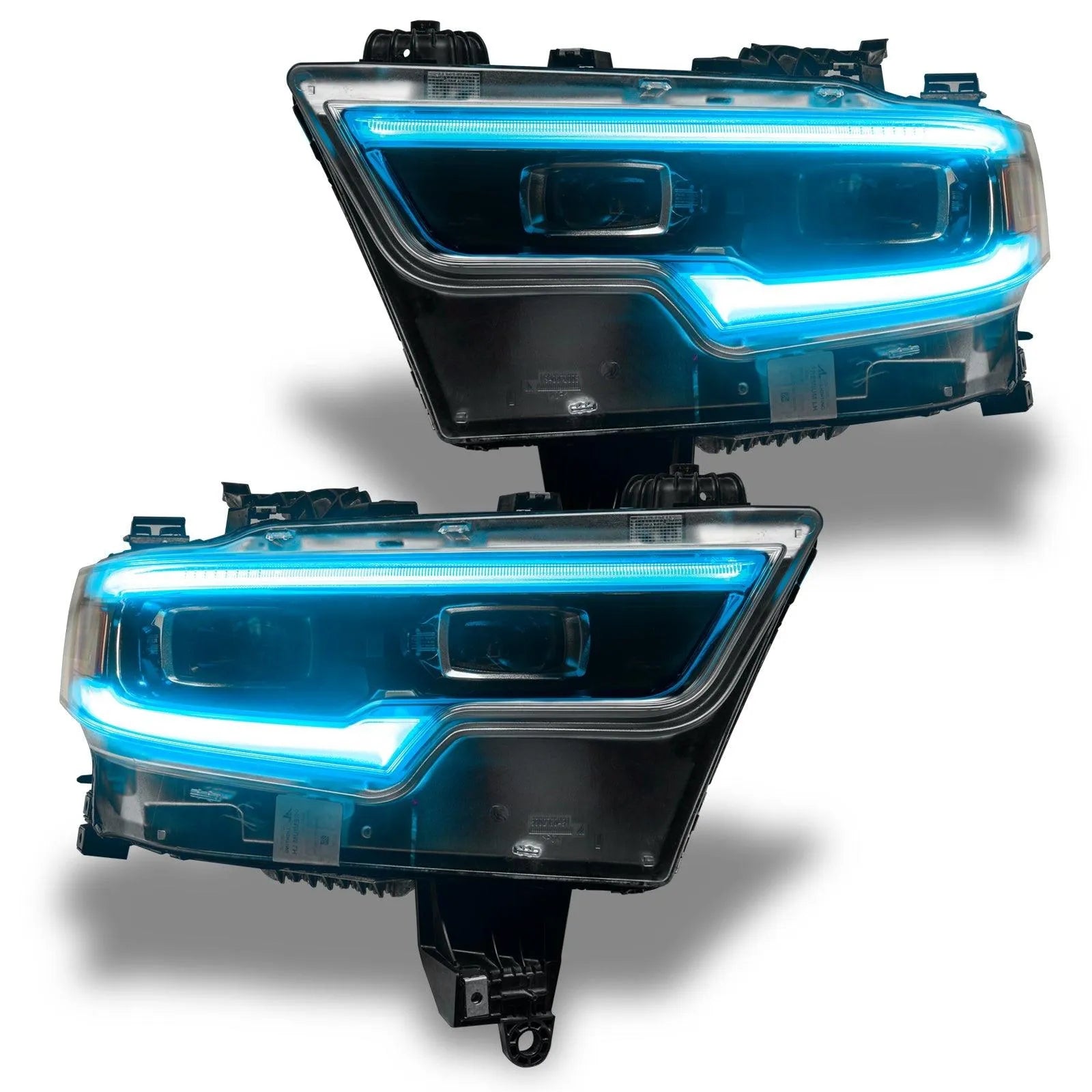2019-2023 Ram 1500 TRX ORACLE RGBW+A Headlight DRL Upgrade Kit - LED Projector Headlights