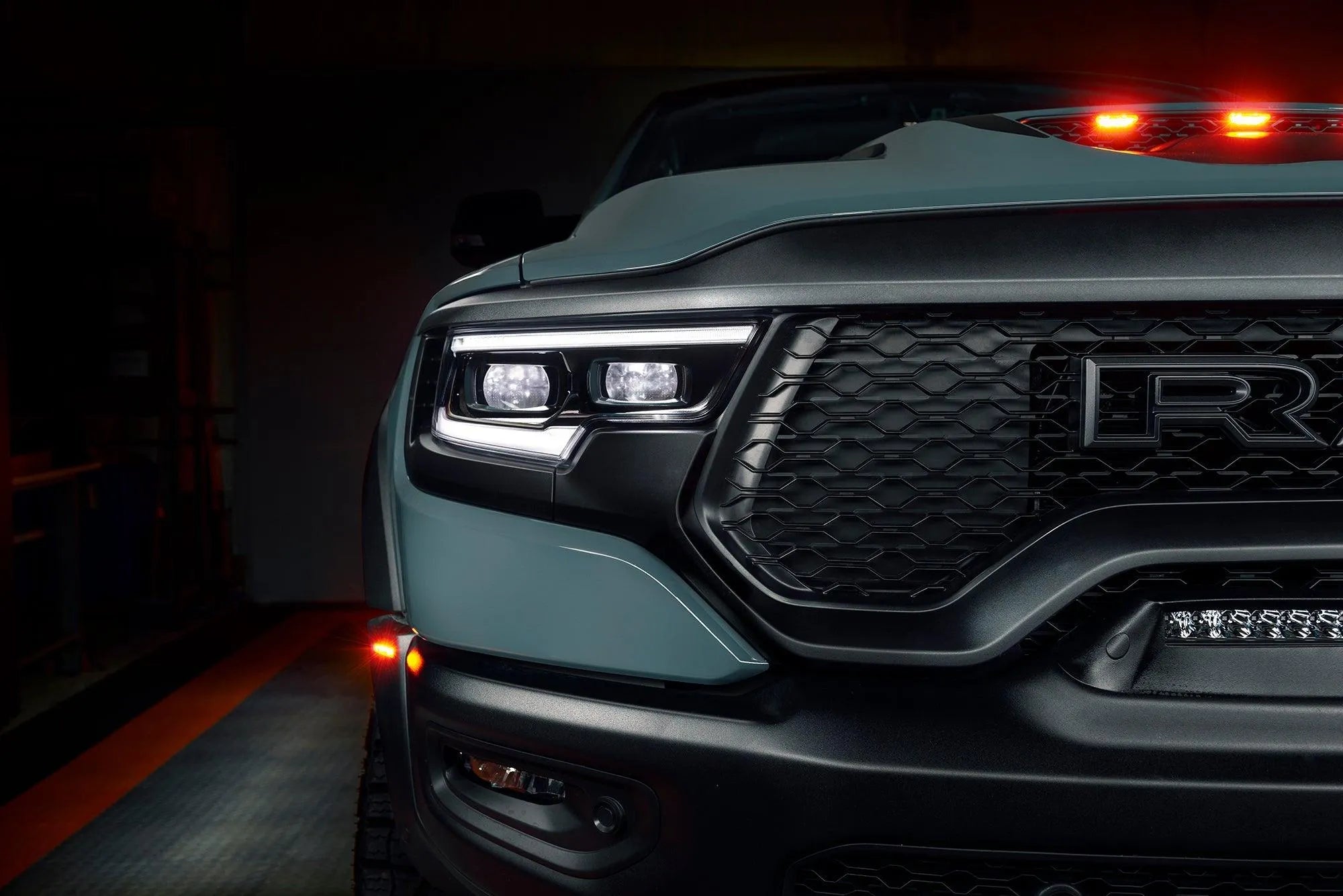 2019-2023 Ram 1500 TRX ORACLE RGBW+A Headlight DRL Upgrade Kit - LED Projector Headlights
