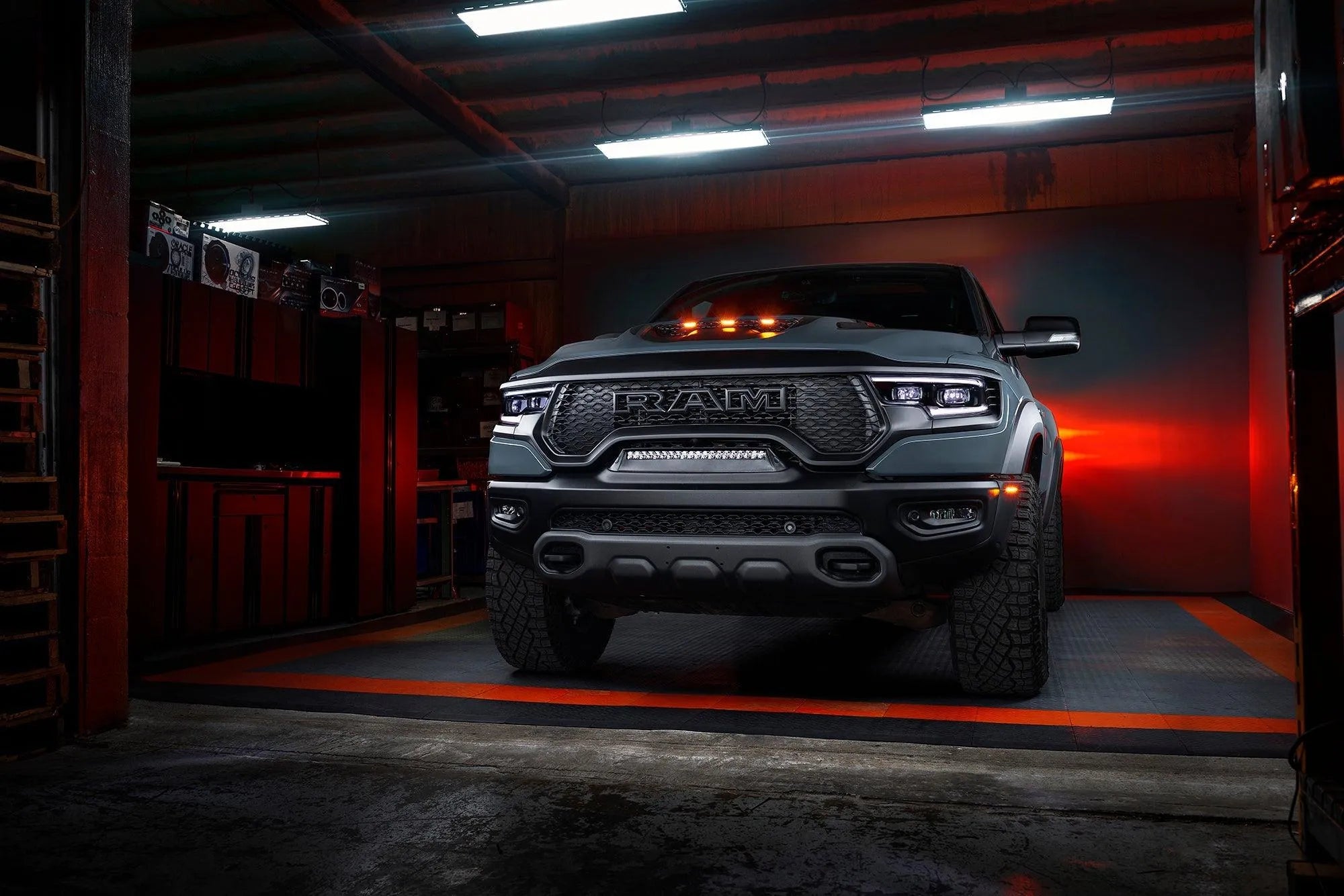 2019-2023 Ram 1500 TRX ORACLE RGBW+A Headlight DRL Upgrade Kit - LED Projector Headlights