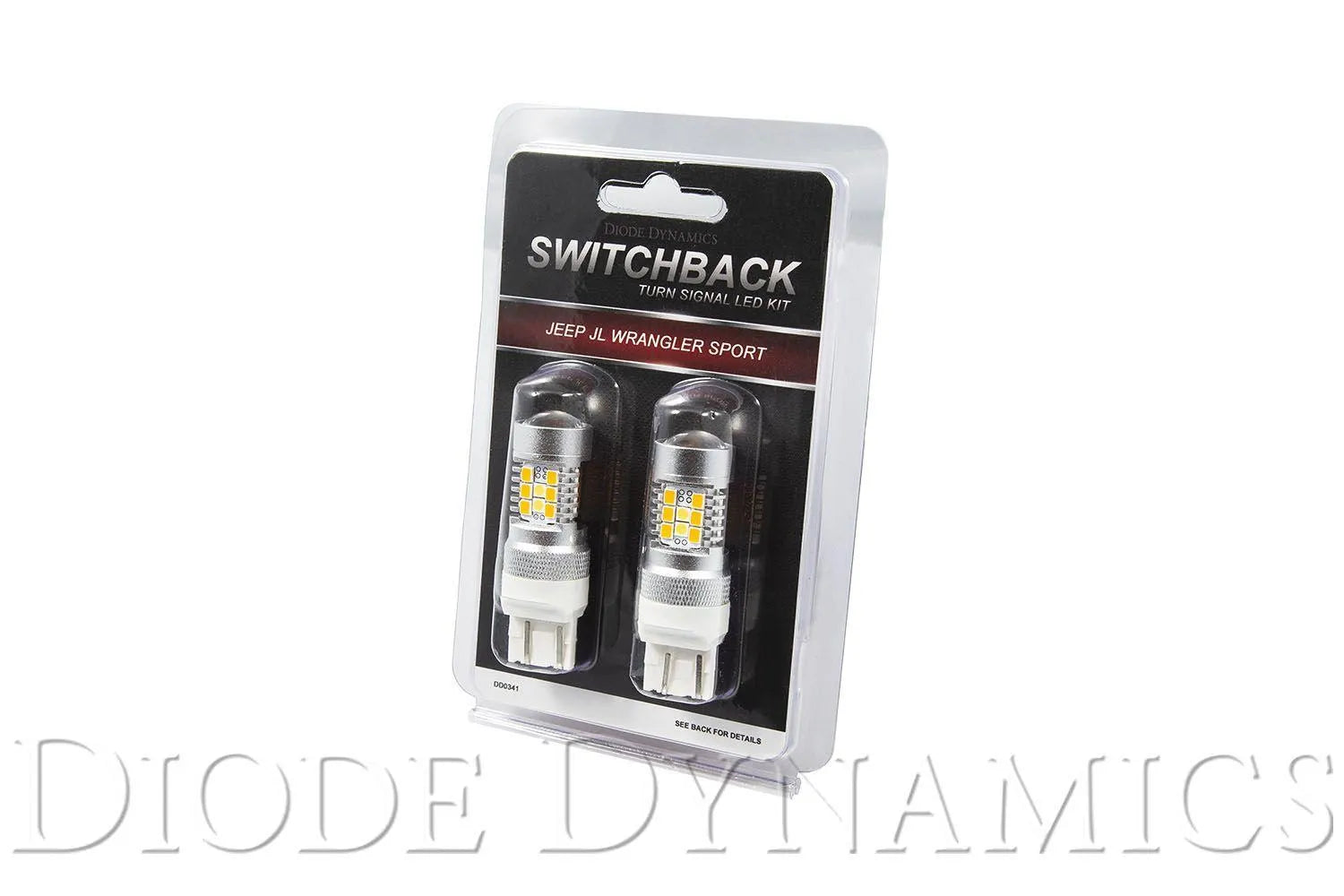 Diode Dynamics Switchback Turn Signal LEDs for 2018-2021 Jeep JL Wrangler Sport (pair)