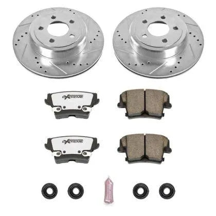 PowerStop 2005-2023Chrysler 300/Charger/Challenger Rear Z26 Street Warrior Brake Kit(w 2 Piston Front)
