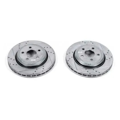 PowerStop 18-21 Dodge Durango SRT Rear Evolution Drilled & Slotted Rotors - Pair
